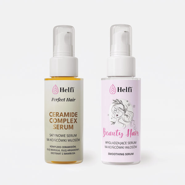 Helfi - Set 2 (Zestaw 2 silikonowych serum do włosów)